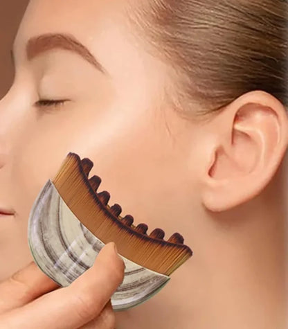 Lumora Contour Lymphatic Drainage Face Facial Brush